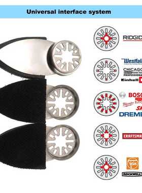 38*86mm Triangular Sanding Pads Backing Plate for Oscillatin