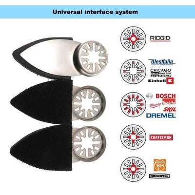 38*86mm Triangular Sanding Pads Backing Plate for Oscillatin