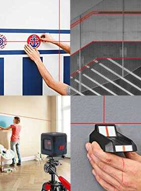 HANMATEK LV1 Laser Level Cross Line Laser with Measuring Ran