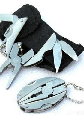Portable Multifunction Folding Plier Stainless Steel