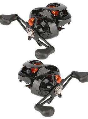 6.3:1 Speed Ratio Low Profile Baitcasting Fishing Reel 18+1