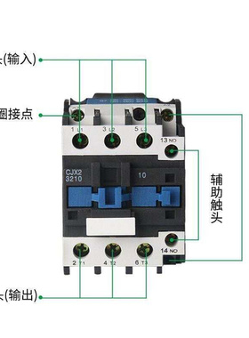 Single phase 220V AC contacctor CJX20910 1210 1810 2510