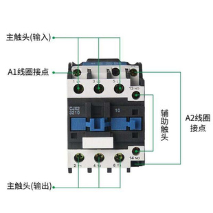 Single phase 220V AC contacctor CJX20910 1210 1810 2510
