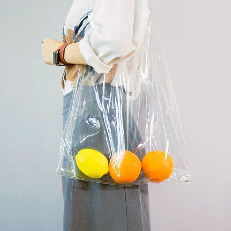 Fashion Handbags for Girls Clear PVC Handbag Clutch Bag