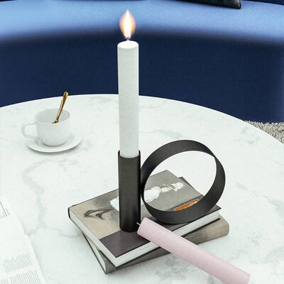 European Style Iron Candlestick Vintage Candle Holder Stand