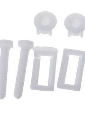 1 Pair Toilet Seat Hinge Bolts Screw Fixing Fitting Kit Toil