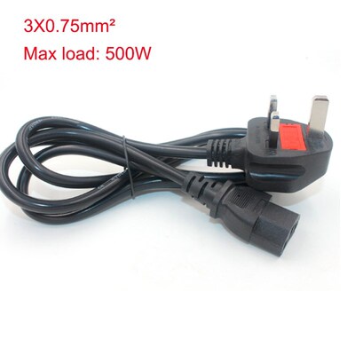 1.2m 1.8m UK Power Extension Cable Cord British Supply Cabl