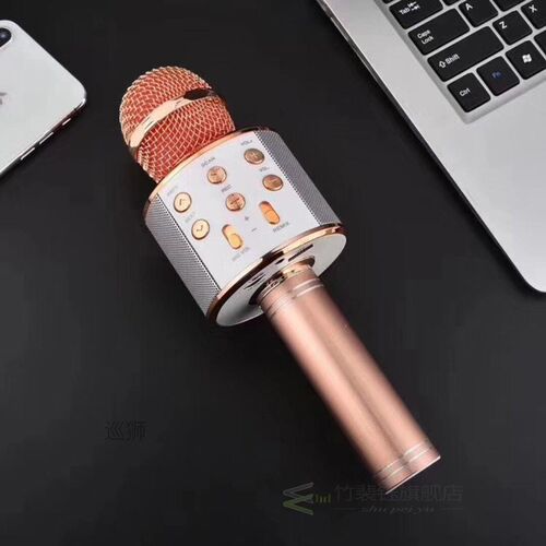 Professional Condenser Karaoke Mic Bluetooth Wireless Microp