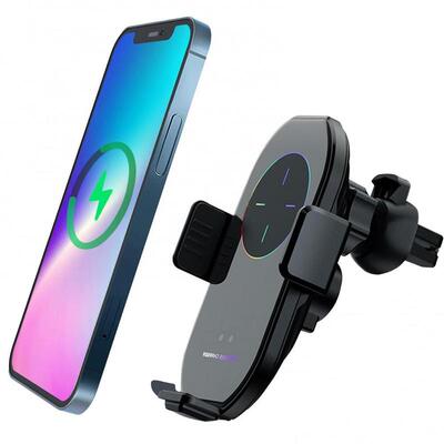 A7S Magnetic Wireless Charger Car Air Vent Mount Phone