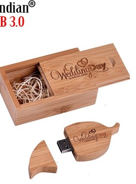 SHANDIAN SB 3.0 wooden tree+box Flash Drive gift Pen Drive 6