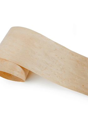 Natural Genuine Canada Maple Skylark BirdsEye Wood Veneer