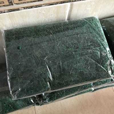 350g/bag Keep Dry Real Silk Green Moss Wedding Plants Vase T