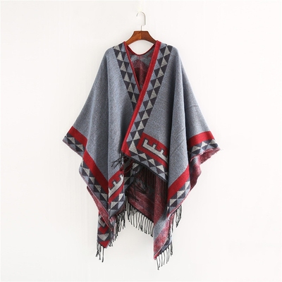 fashion women warm poncho shawl scarf ladies female scarves