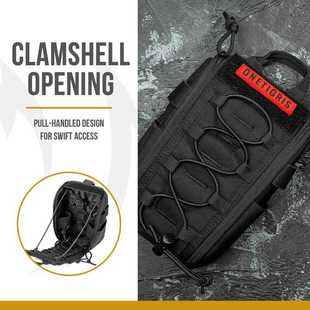 OneTigris First Aid Medical Bag Pack Medical Kit Quick Detac