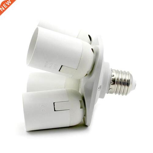 4 in 1 E27 Socket Splitter Adapter Studio Photo Kit Light La