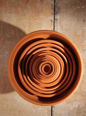 20pcs Red Pottery Flower Pot Terracotta Plant Pot With Hole