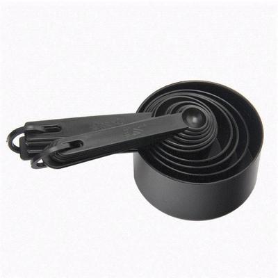 10 Black Plastic Measuring Spoons Cups Set Tools For Baking