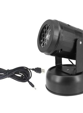 Stage Lights LED Snowflake Light White Snowstorm Projector C