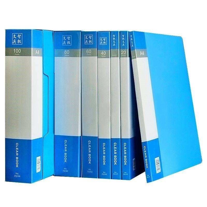 5 folders, brochures, multilayer A4 insert file folder