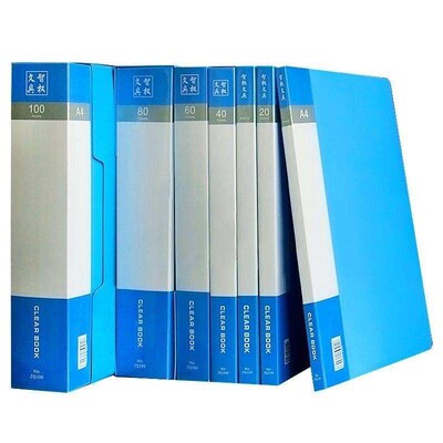 5 folders, brochures, multilayer A4 insert file folder