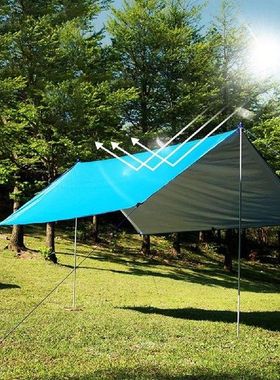 1pc 3x3m Awning Waterproof Tarp Tent Shade Ultralight