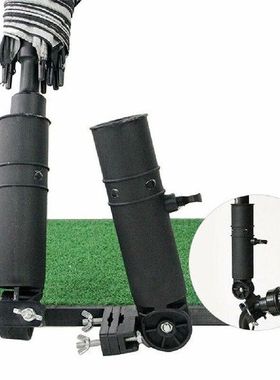 Adjustable Pushchair Golf Club Holder Black Golf Umbrella