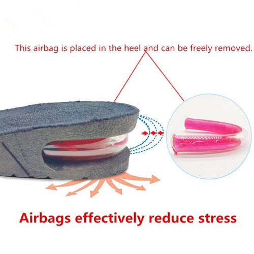 3-9cm Height Increase Insole With Air Cushion Height Lift Ad