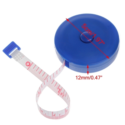 Retractable Ruler Tape Measure 60 inch 1.5m For Sewing