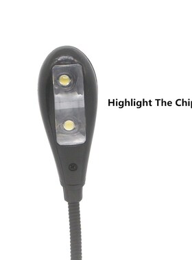 Led-Lamp Desk Goosenecks Night-Light Book-Reading Clip-On Mu