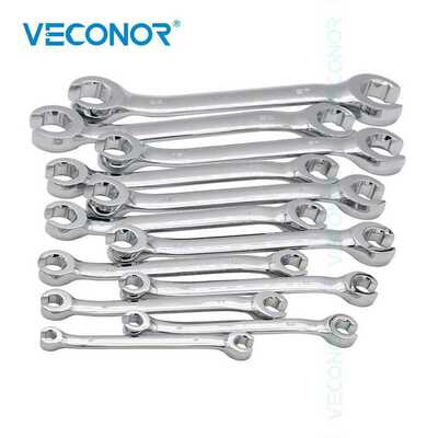 12pcs Oil Pipe Flare Nut Wrench Key Set Tools of Nut Spanne