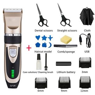Electric Pet Dog Clipper Dog Hair Trimmer Kit Rechargeable