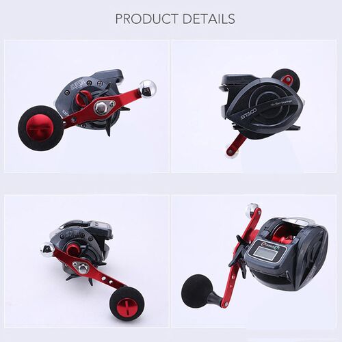 6.31 13+1BB Fishing Reel Left / Right Hand Low Profile Line