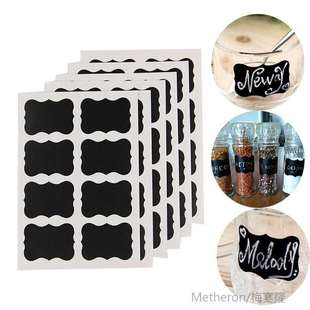 36pcs Blackboard er Label Chalk Board Labels Kitchen Jars Or