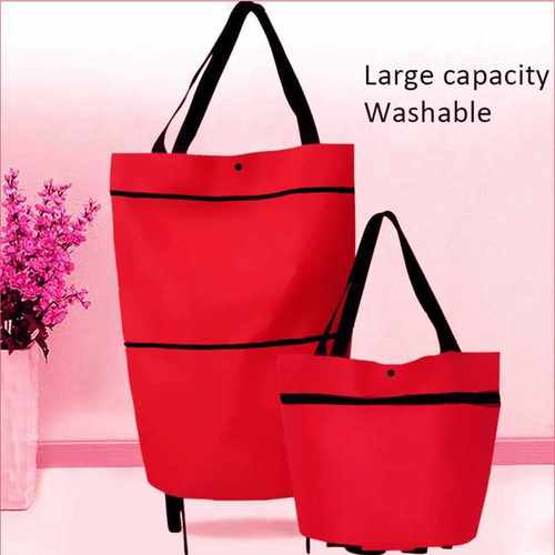 Shopping Trolley Bag Portable Multi-function Oxford Tote bag