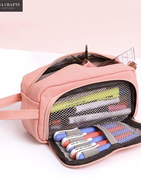 20 Colors Large Capacity Pencil Case Kawaii Pencilcase Schoo