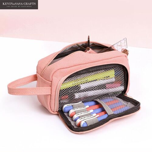 20 Colors Large Capacity Pencil Case Kawaii Pencilcase Schoo