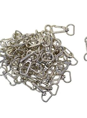 Pack of 50 Alloy Swivel Lanyard Snap Hook Lobster Clasps