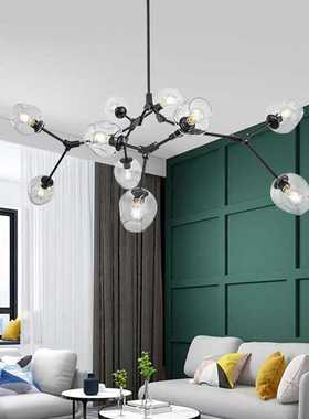 Nordic Modern Pendant Lights 4 Colors Glass hanglamp Gold Bl