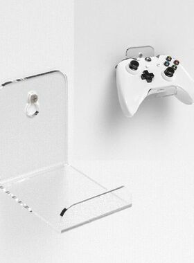 Wall Mounted Acrylic Headset Stand Hanger Game Controller