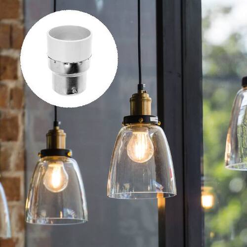 8pcs Light Socket Adapters Flexible Sturdy Light Bulb Base