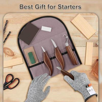 1/3/5/7/10/12pcs Wood Carving Tools Chisel Woodworking Cutte