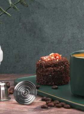 icafilas Food-Grade Stainless Steel Reusable Capsule Permane