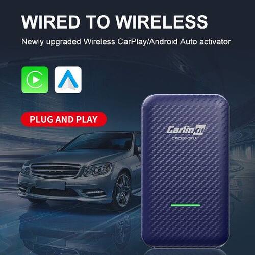 Carlinkit 4.0 & 3.0 for Wired to Wireless CarPlay Adapte
