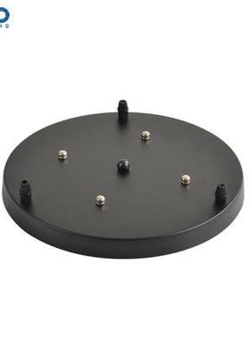 Ceiling Plate Black/White Iron Pendant Lamp Bases DIY 2/3/4/