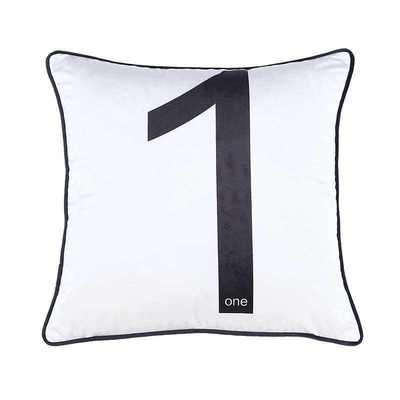 0254 digital F printing couch pillow bedside cushion livin