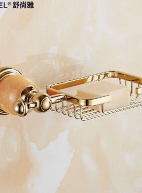 Gold Soap Holder European Style Soap Dish Bathroom Soap Box