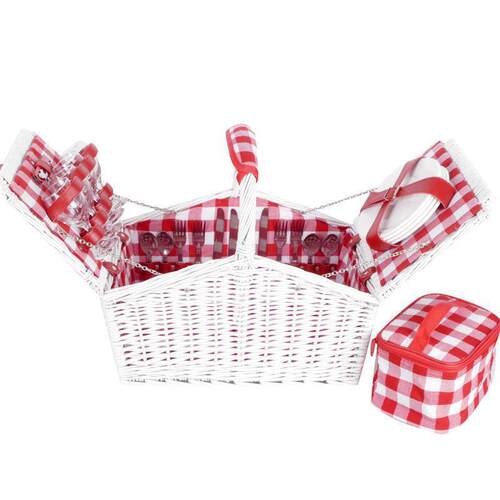 Rattan storage basket wicker storage basket rattan picnic