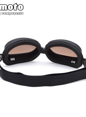 BJMOTO Motorcycle Glasses Goggles Helmet Pilot Scooter Retro