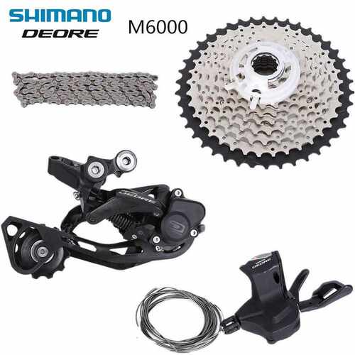DEORE M6000 M4100 M4120 10s Groupset Rear Derailleur Shifter