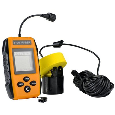 TL88E Portable Fish Finder Ice Fishing Sonar Sounder Alarm